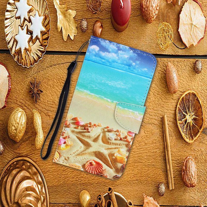 Custodia in pelle Xiaomi Redmi Note 9S / 9 Pro Spiaggia Del Cordino