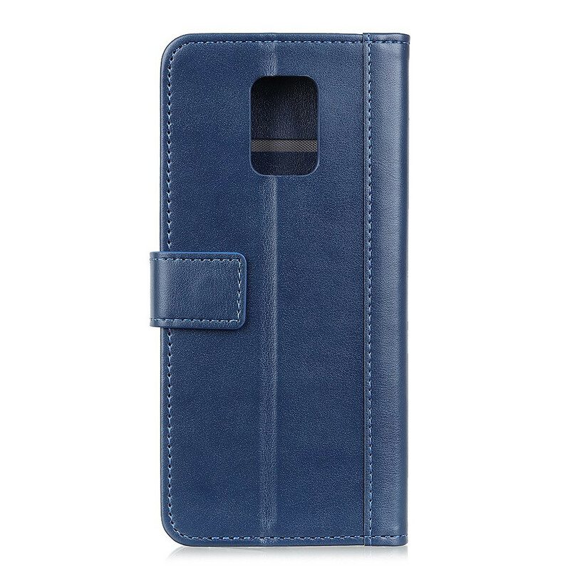 Custodia in pelle Xiaomi Redmi Note 9S / 9 Pro Stile Pelle Crosta