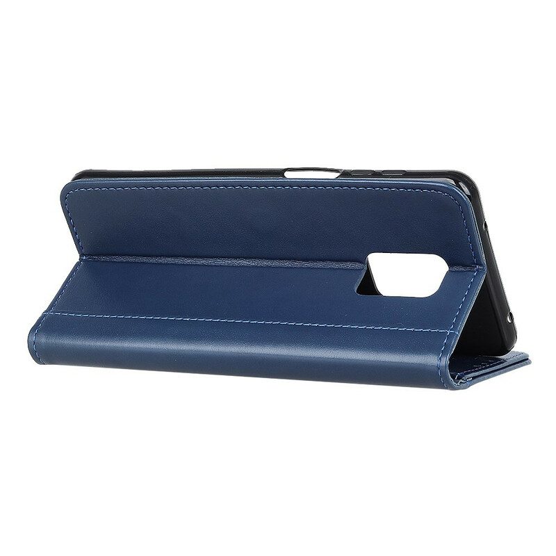 Custodia in pelle Xiaomi Redmi Note 9S / 9 Pro Stile Pelle Crosta