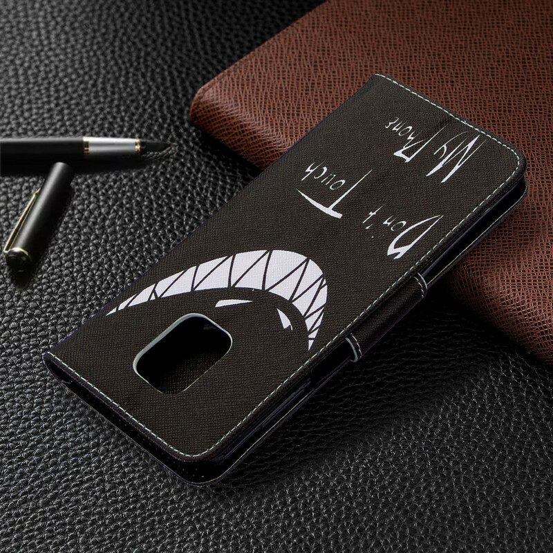 Custodia in pelle Xiaomi Redmi Note 9S / 9 Pro Telefono Del Diavolo