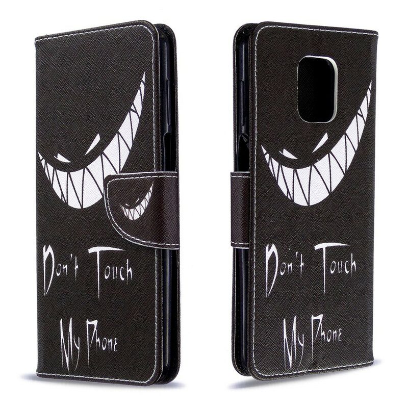 Custodia in pelle Xiaomi Redmi Note 9S / 9 Pro Telefono Del Diavolo