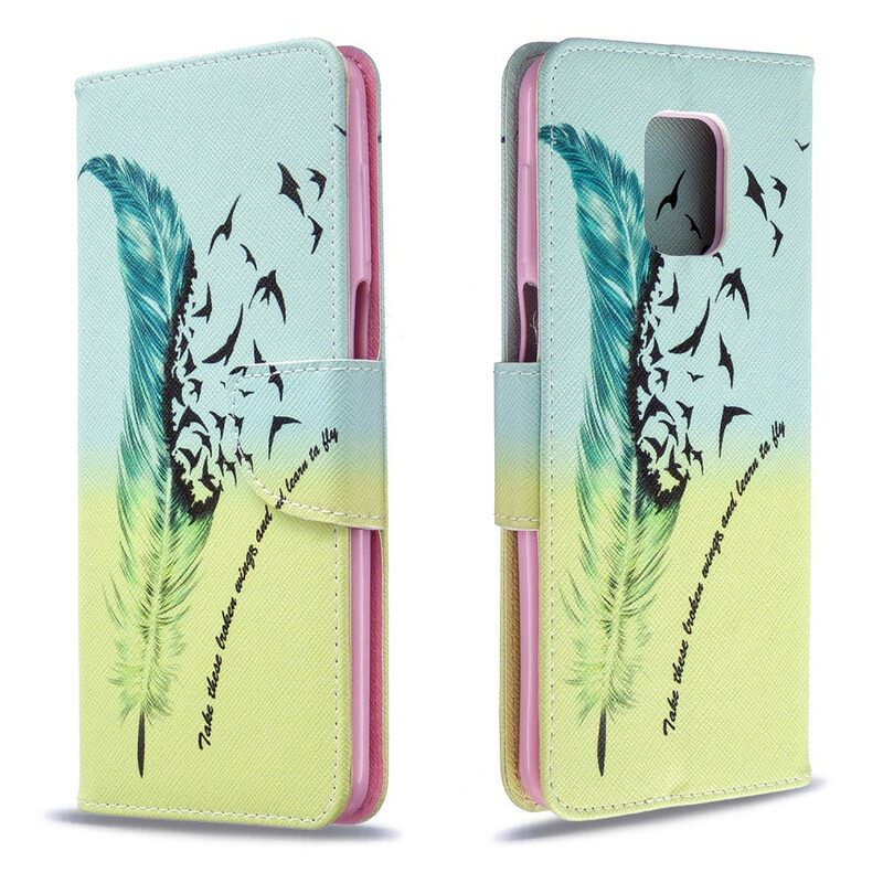 Folio Cover Xiaomi Redmi Note 9S / 9 Pro Impara A Volare