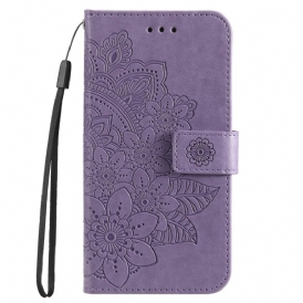 Custodia in pelle Honor Magic 5 Lite Mandala Strappy