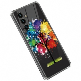 Cover Samsung Galaxy A14 / A14 5G Albero Dell'acquerello Senza Soluzione Di Continuità