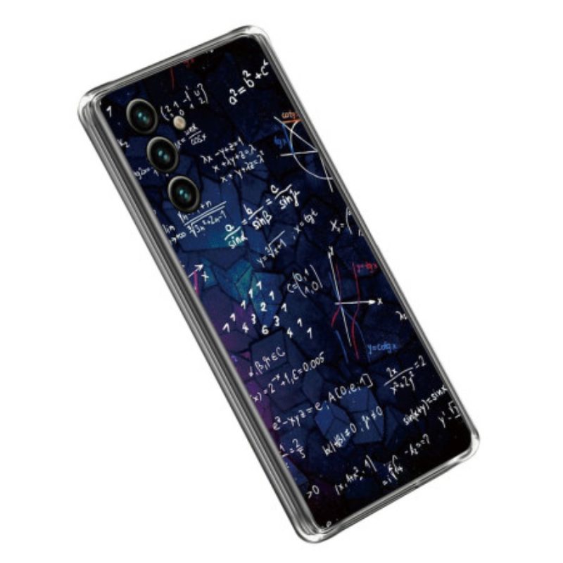 Cover Samsung Galaxy A14 / A14 5G Calcoli Matematici In Silicone