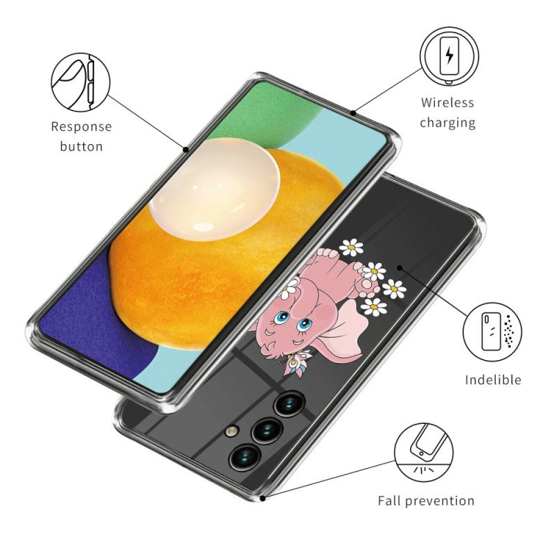 Cover Samsung Galaxy A14 / A14 5G Elefante Senza Soluzione Di Continuità