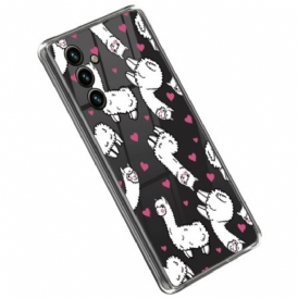 Cover Samsung Galaxy A14 / A14 5G Lama Multipli Senza Soluzione Di Continuità