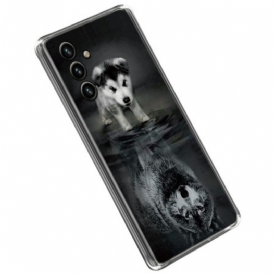 Cover Samsung Galaxy A14 / A14 5G Sogno Da Cucciolo