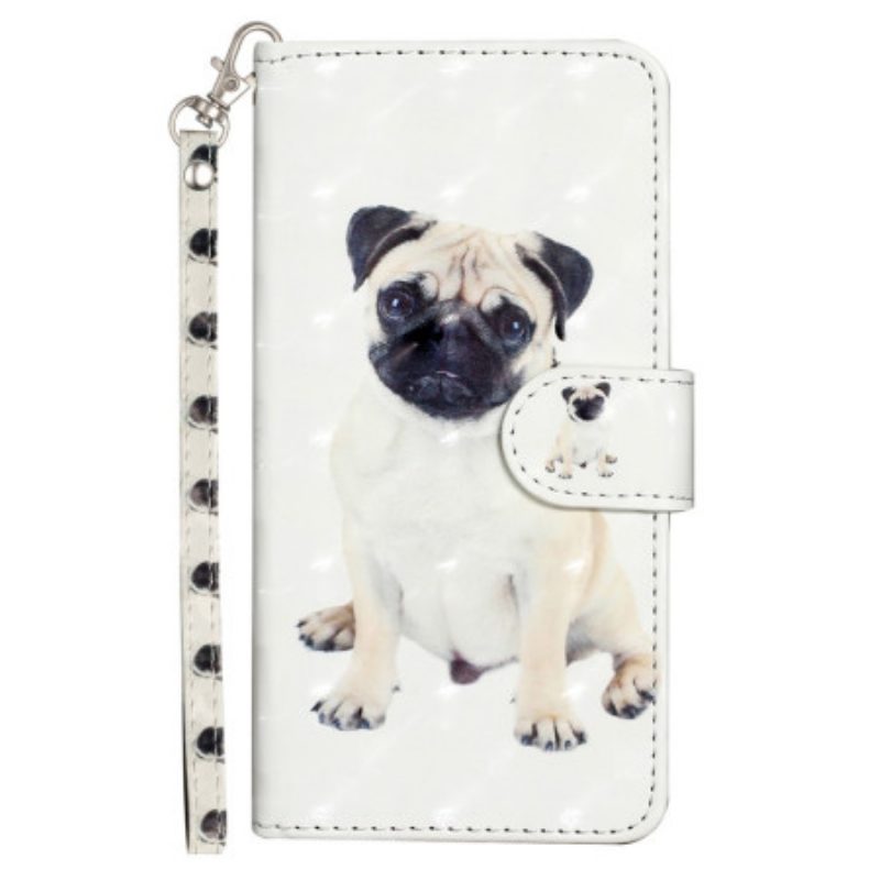 Custodia A Portafoglio Samsung Galaxy A14 / A14 5G Cane Perizoma
