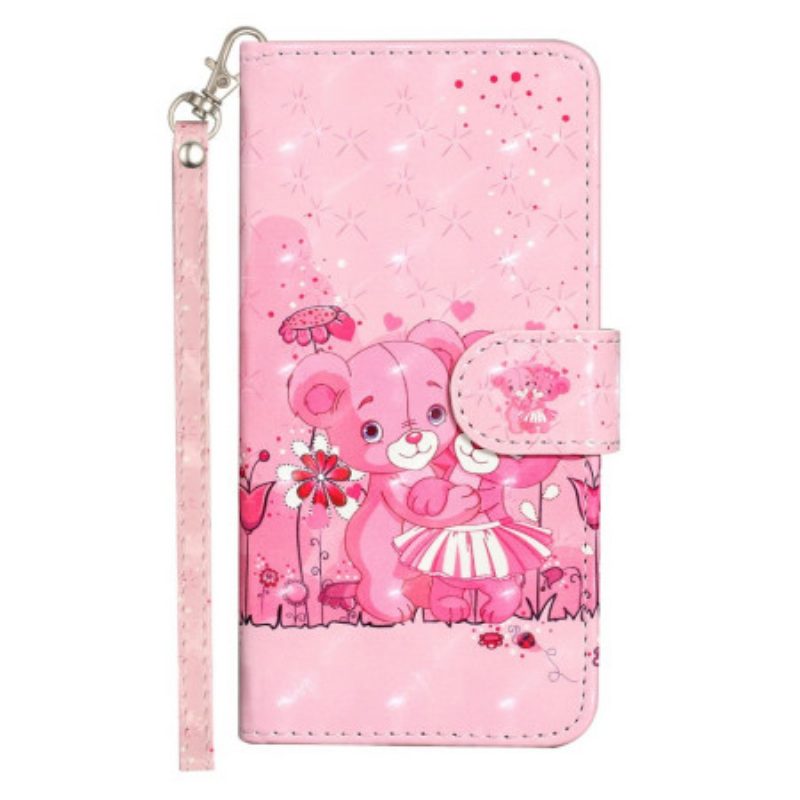 Custodia A Portafoglio Samsung Galaxy A14 / A14 5G Orsacchiotti