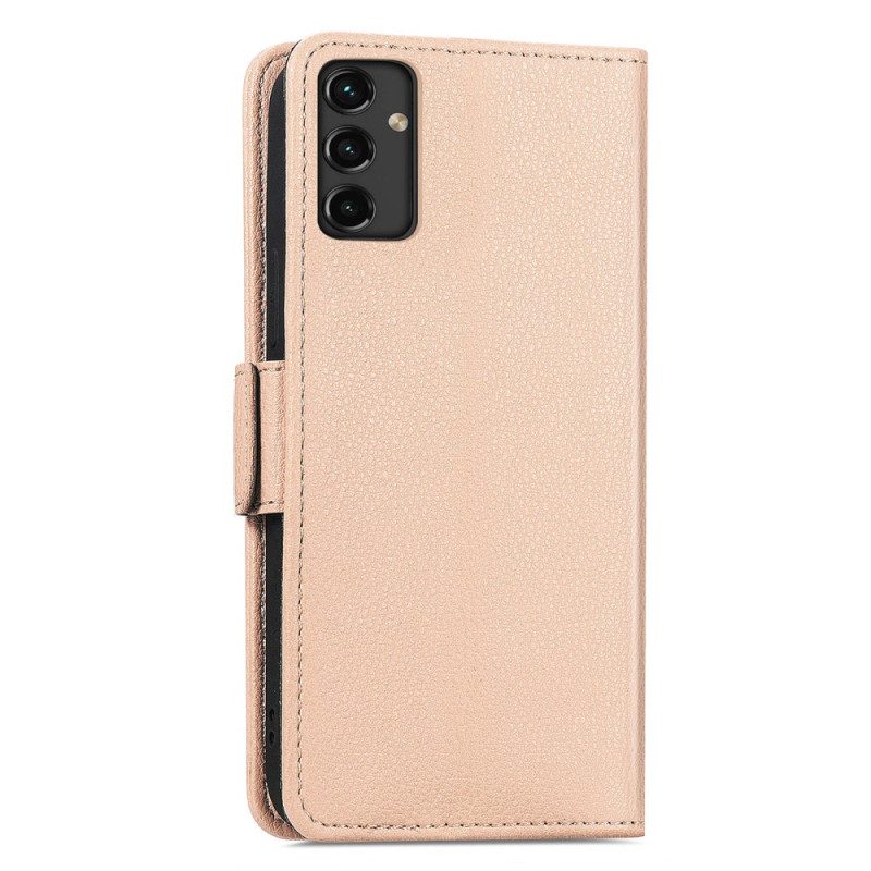 Custodia in pelle Samsung Galaxy A14 / A14 5G Fiori Decorativi