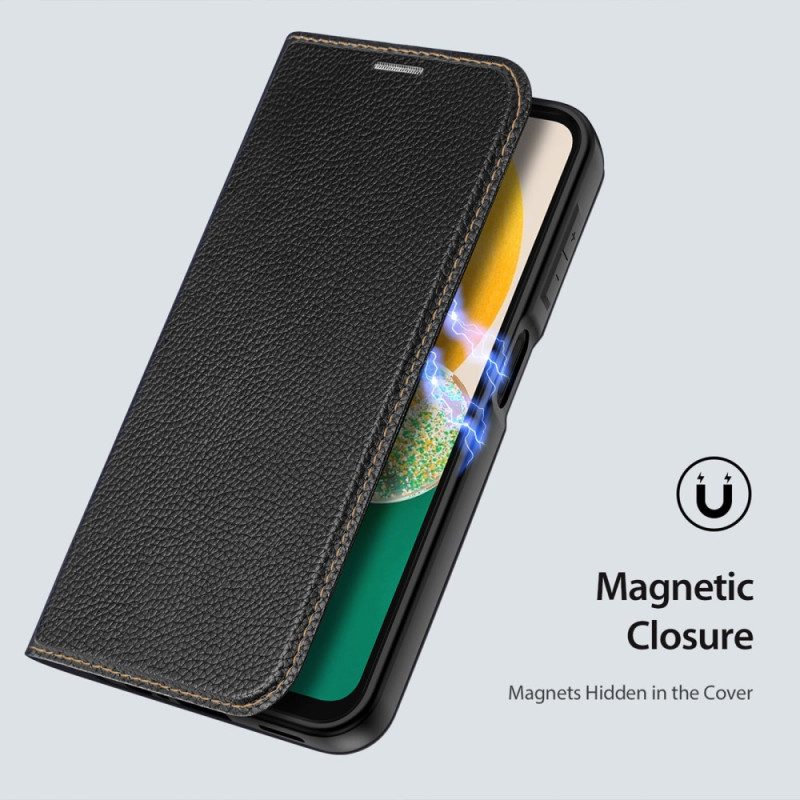 Folio Cover Samsung Galaxy A14 / A14 5G Custodia in pelle Dux Duci