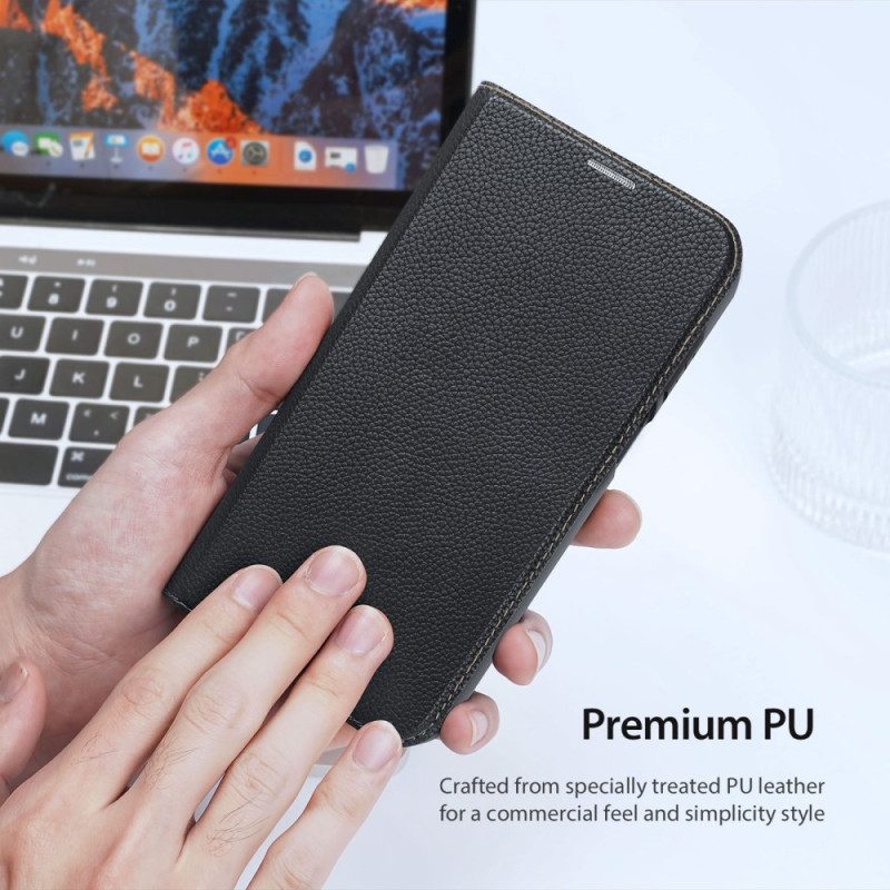 Folio Cover Samsung Galaxy A14 / A14 5G Custodia in pelle Dux Duci