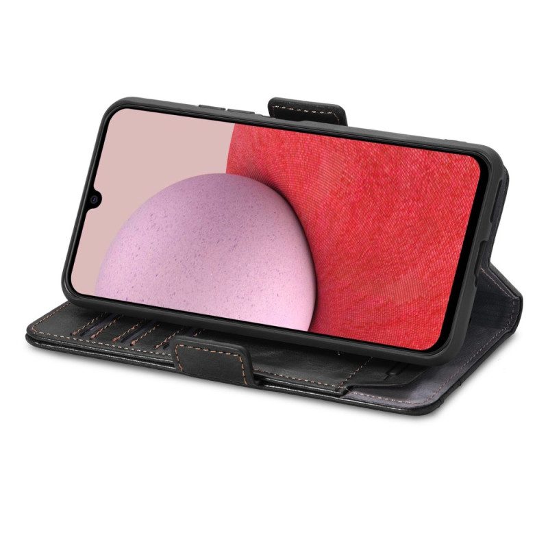 Folio Cover Samsung Galaxy A14 / A14 5G Doppia Chiusura Bicolore