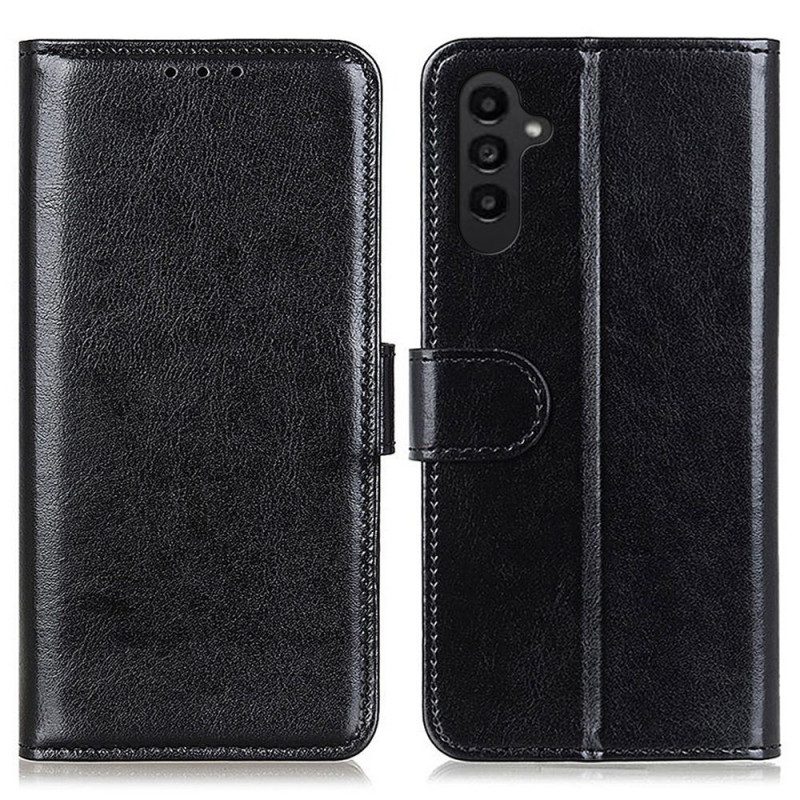 Folio Cover Samsung Galaxy A14 / A14 5G Finta Pelle Verniciata