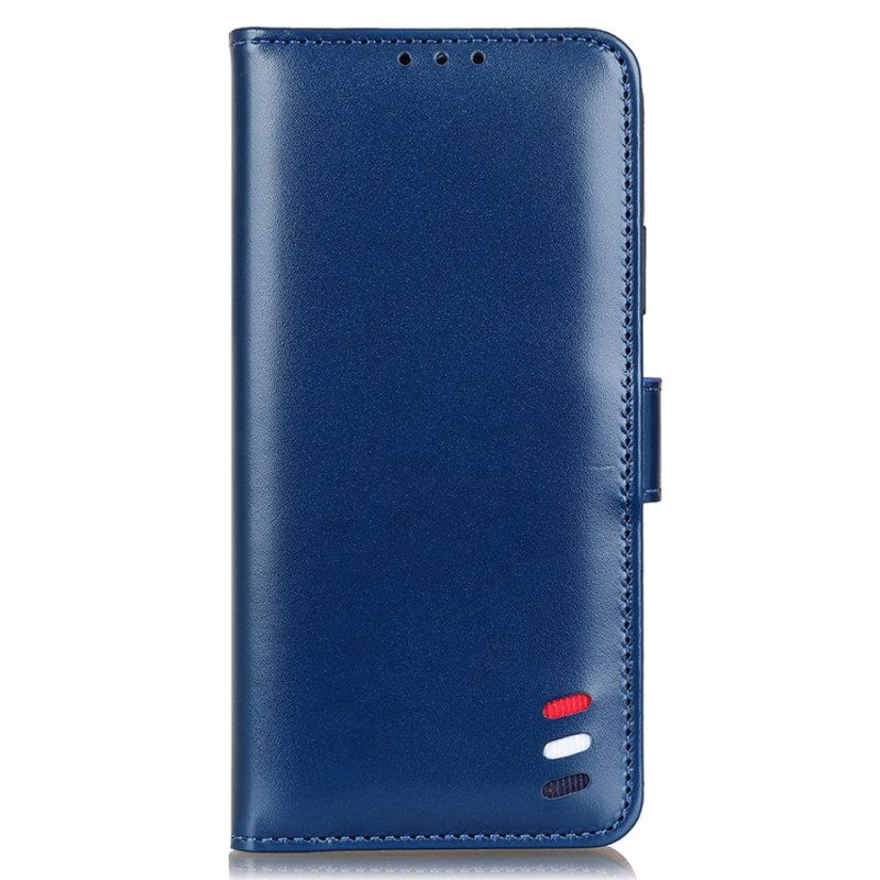 Custodia A Portafoglio Sony Xperia Pro-I Effetto Pelle Tricolore