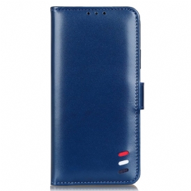 Custodia A Portafoglio Sony Xperia Pro-I Effetto Pelle Tricolore
