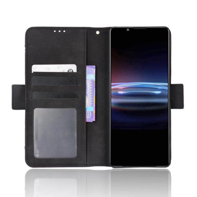 Custodia in pelle Sony Xperia Pro-I Classe Premier Multi-carta