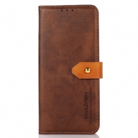 Custodia in pelle Sony Xperia Pro-I Con Cinturino Khazneh