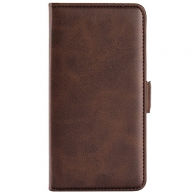 Custodia in pelle Sony Xperia Pro-I Folio Cover Doppia Patta Classica