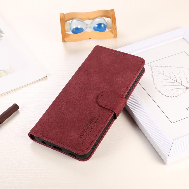 Custodia in pelle Sony Xperia Pro-I Khazneh Effetto Pelle Testurizzata
