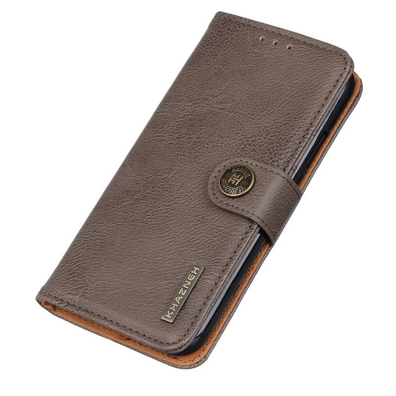 Custodia in pelle Sony Xperia Pro-I Similpelle Khazneh