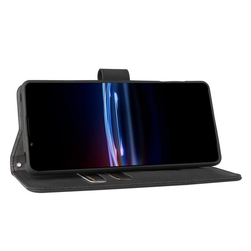 Custodia in pelle Sony Xperia Pro-I Tocco Di Pelle