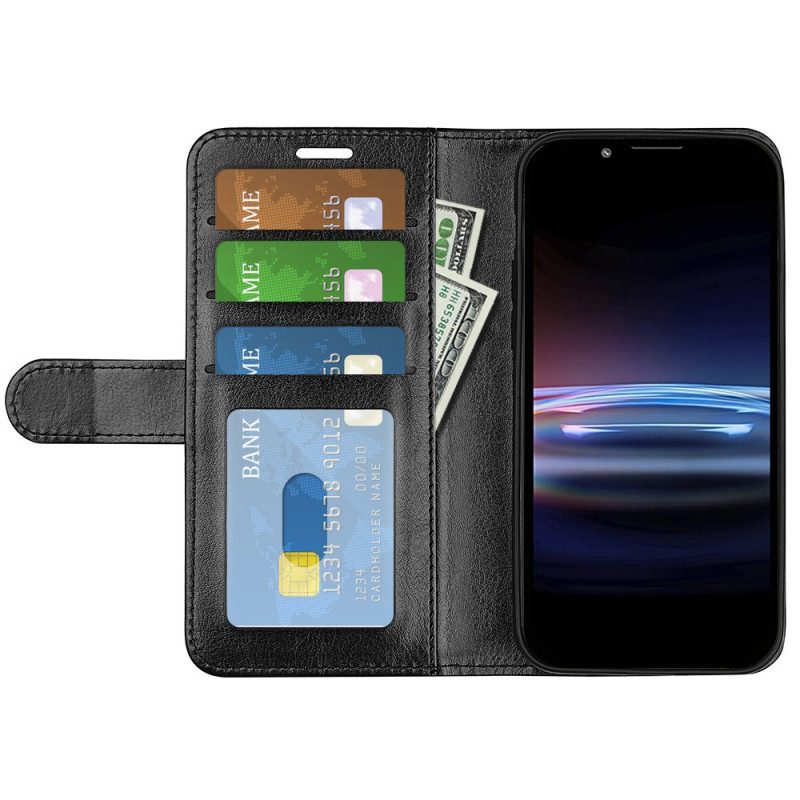 Custodia in pelle Sony Xperia Pro-I Ultra Ecopelle