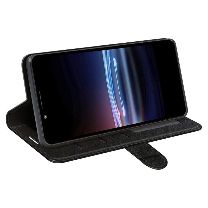 Custodia in pelle Sony Xperia Pro-I Ultra Ecopelle