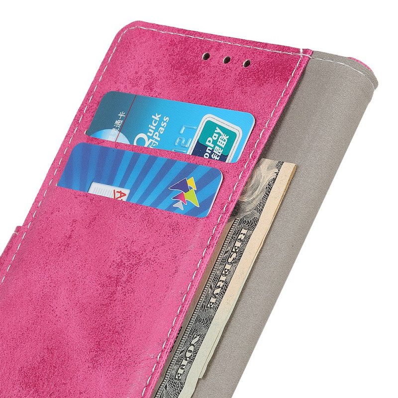 Folio Cover Sony Xperia Pro-I Effetto Pelle Vintage