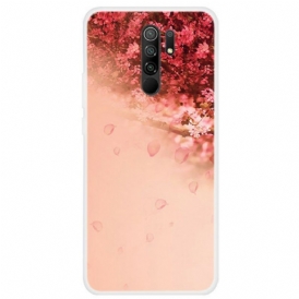 Cover Xiaomi Redmi 9 Albero Romantico Senza Soluzione Di Continuità
