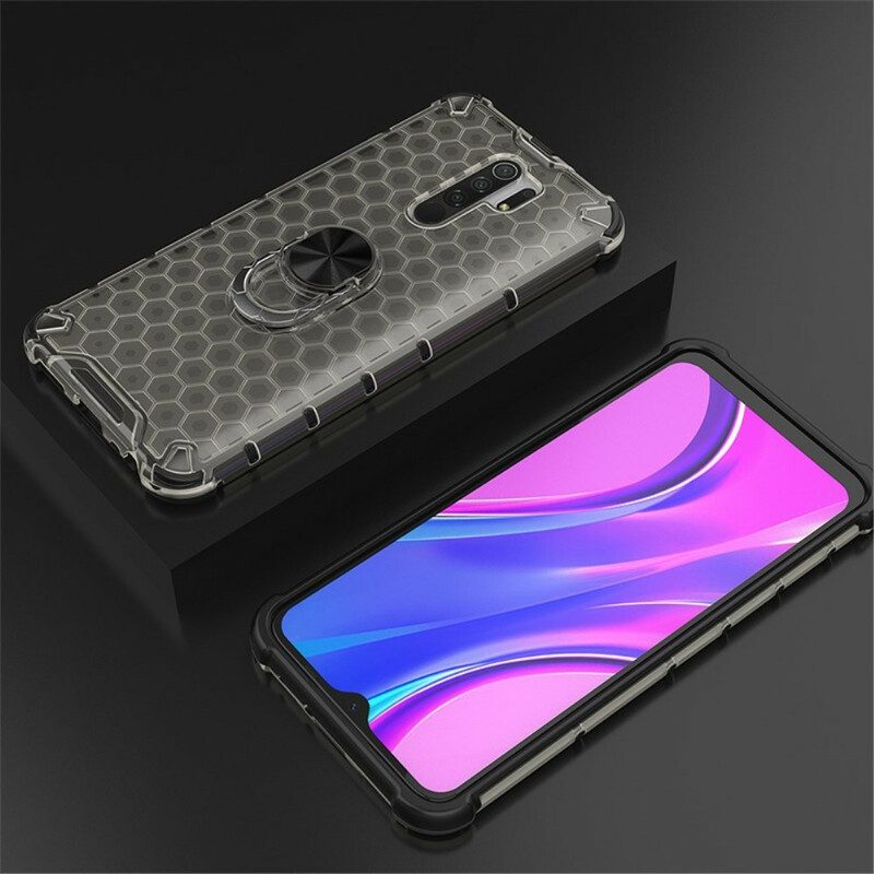 Cover Xiaomi Redmi 9 Stile A Nido D'ape E Ad Anello