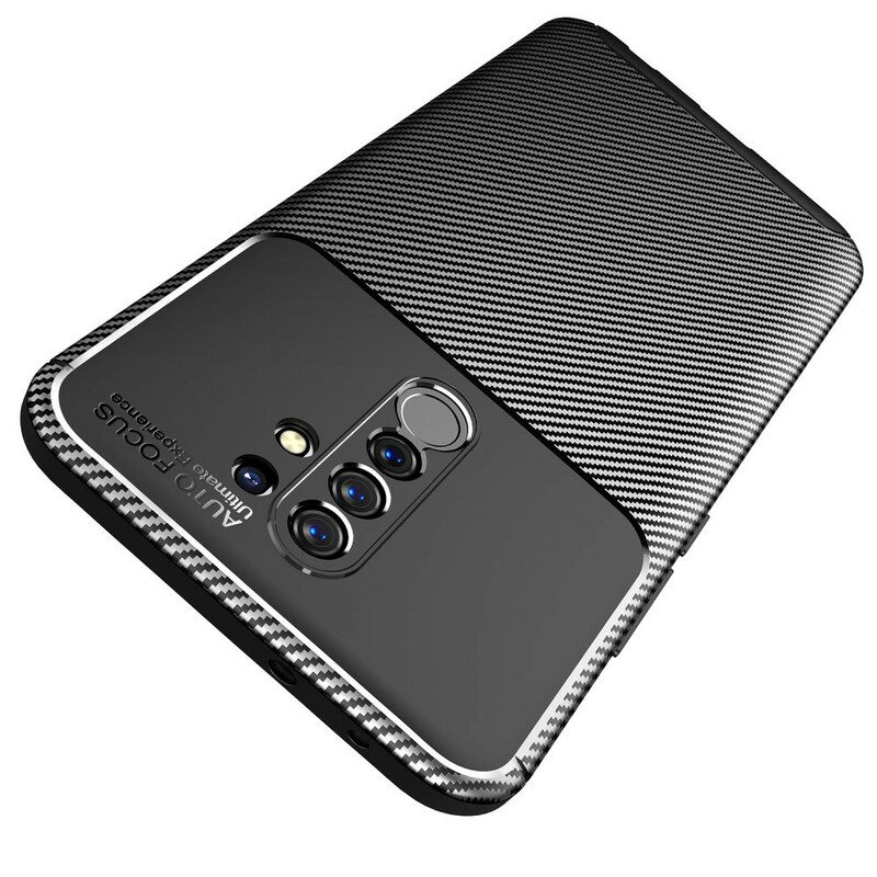 Cover Xiaomi Redmi 9 Tubo In Fibra Di Carbonio