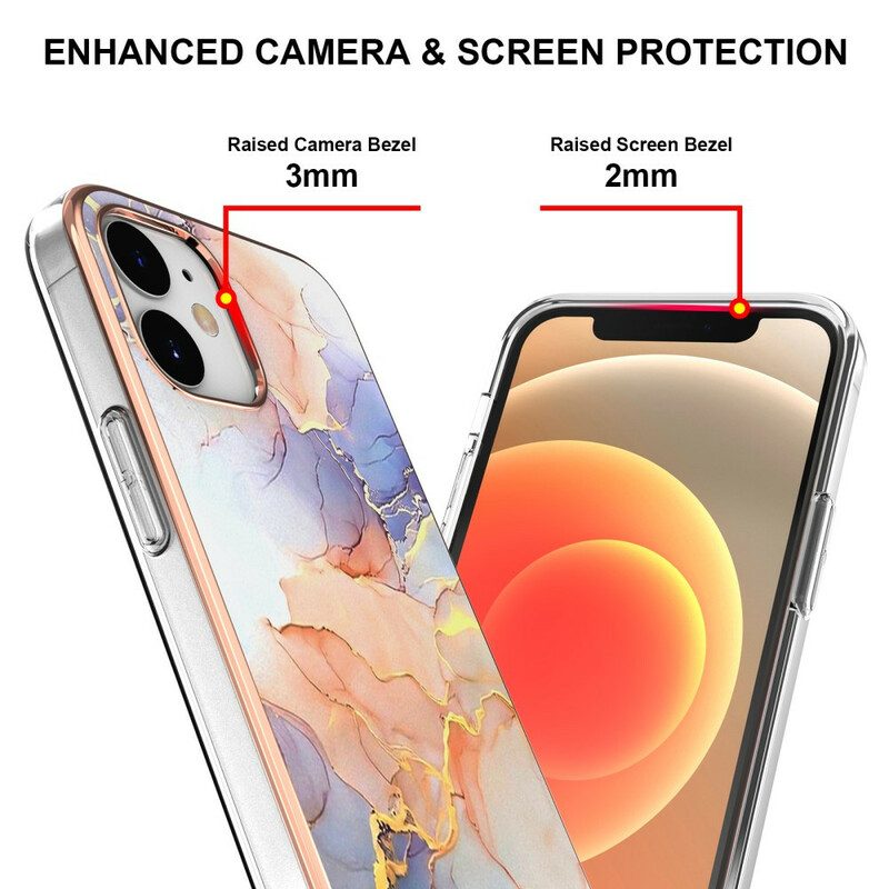 Cover iPhone 12 Mini Marmo Sofisticato