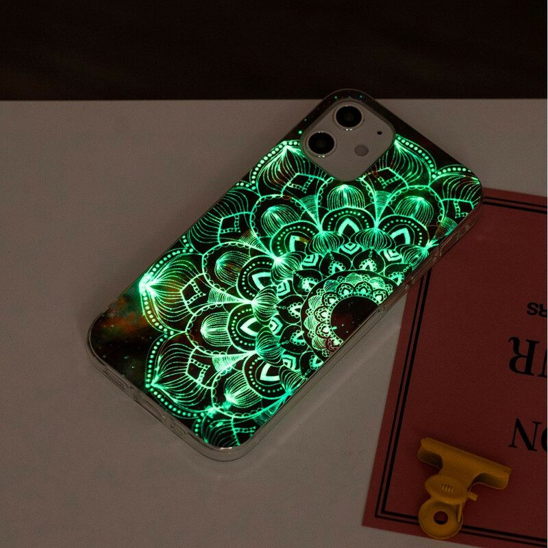 Cover iPhone 12 Mini Serie Floreale Fluorescente