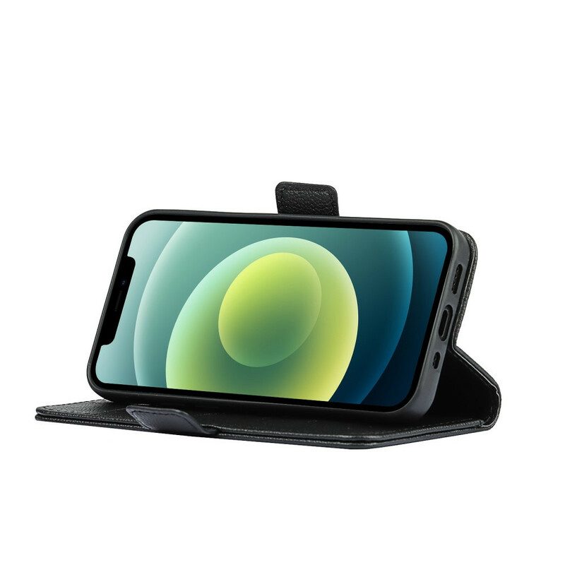 Custodia in pelle iPhone 12 Mini Cuore Strappato