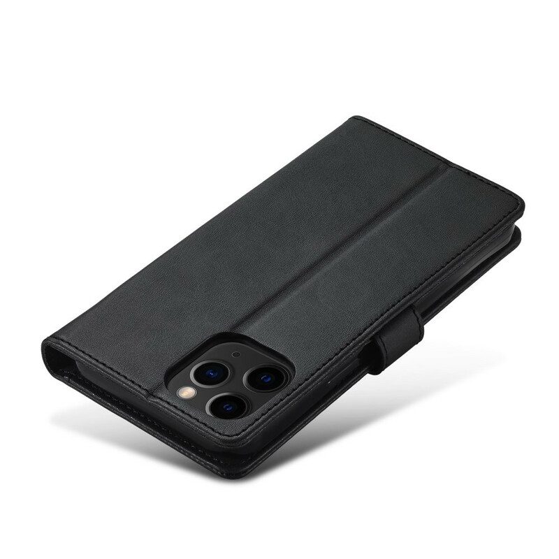 Custodia in pelle iPhone 12 Mini Lc.imeeke Effetto Pelle