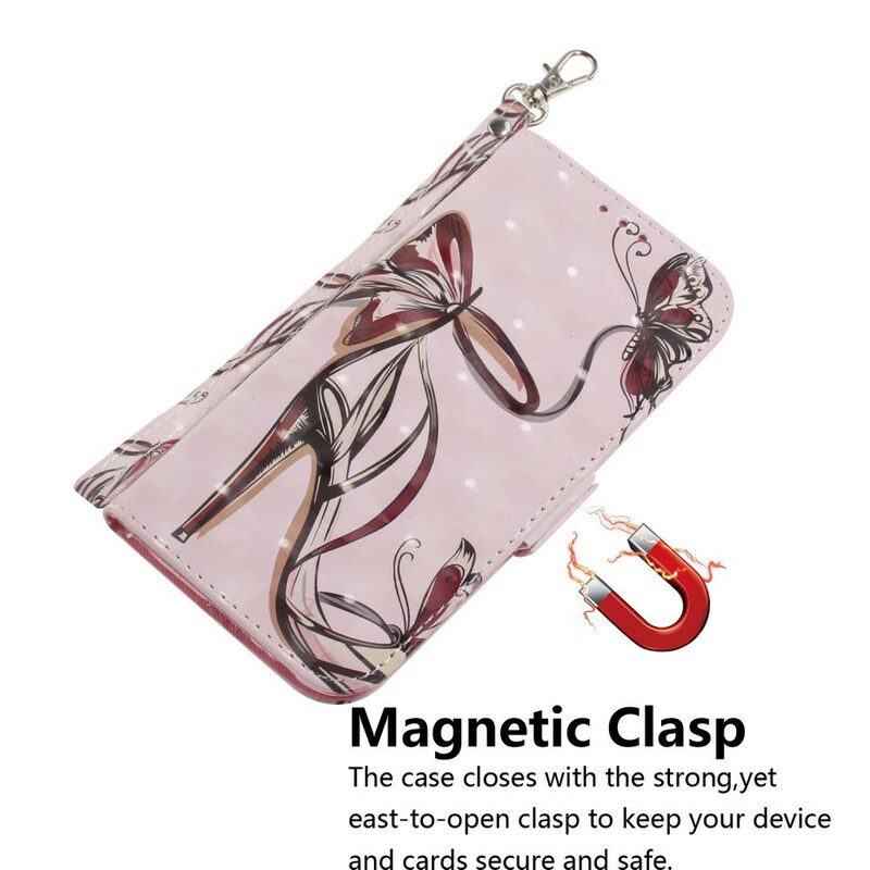 Folio Cover iPhone 12 Mini Pompa Con Cinturino