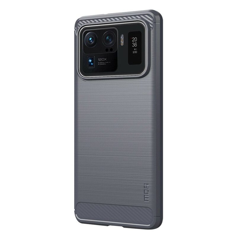Cover Xiaomi Mi 11 Ultra Fibra Di Carbonio Spazzolata Mofi