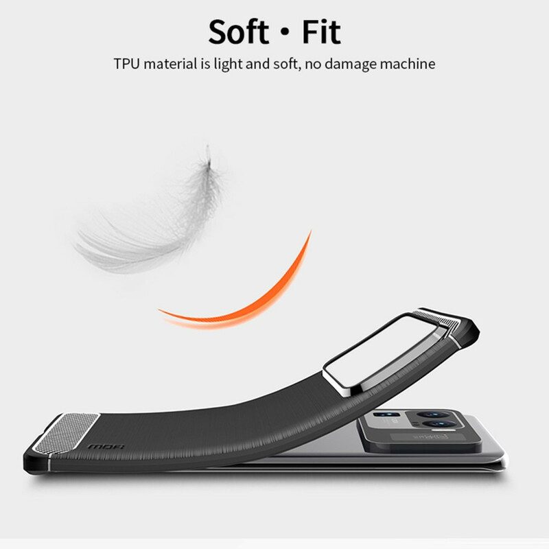 Cover Xiaomi Mi 11 Ultra Fibra Di Carbonio Spazzolata Mofi