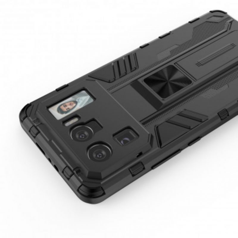Cover Xiaomi Mi 11 Ultra Linguetta Orizzontale Resistente