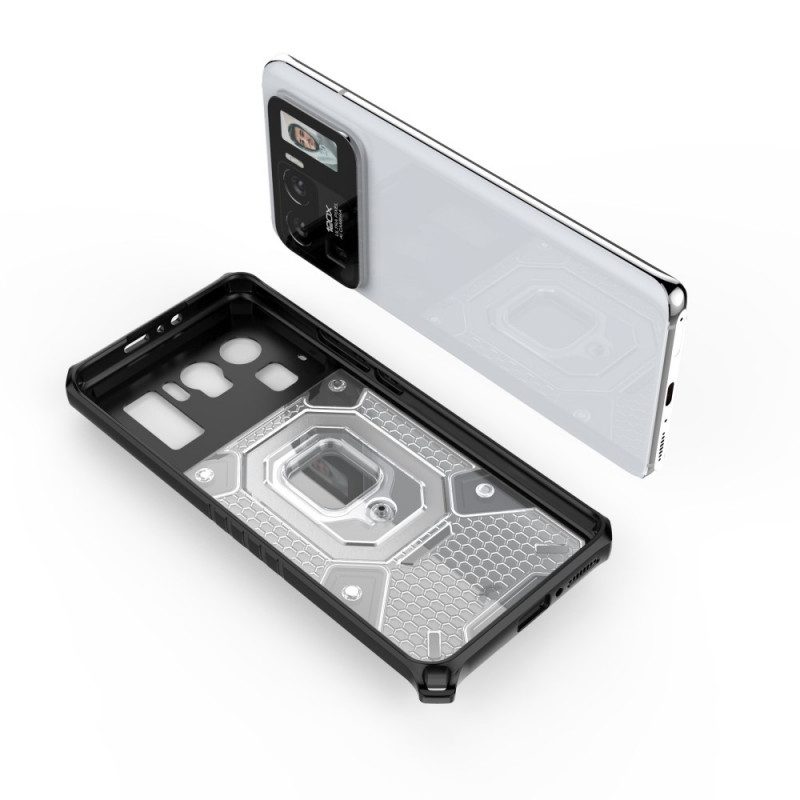 Cover Xiaomi Mi 11 Ultra Nido D'ape Con Anello