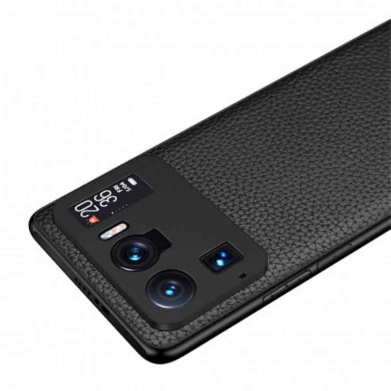 Cover Xiaomi Mi 11 Ultra Vera Pelle Di Litchi