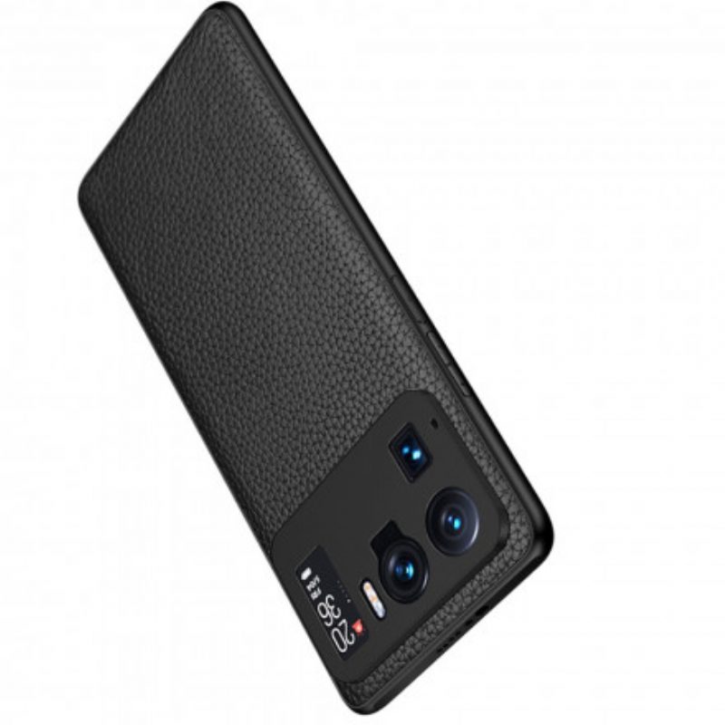 Cover Xiaomi Mi 11 Ultra Vera Pelle Di Litchi