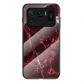 Cover Xiaomi Mi 11 Ultra Vetro Temperato Marmo Colorato