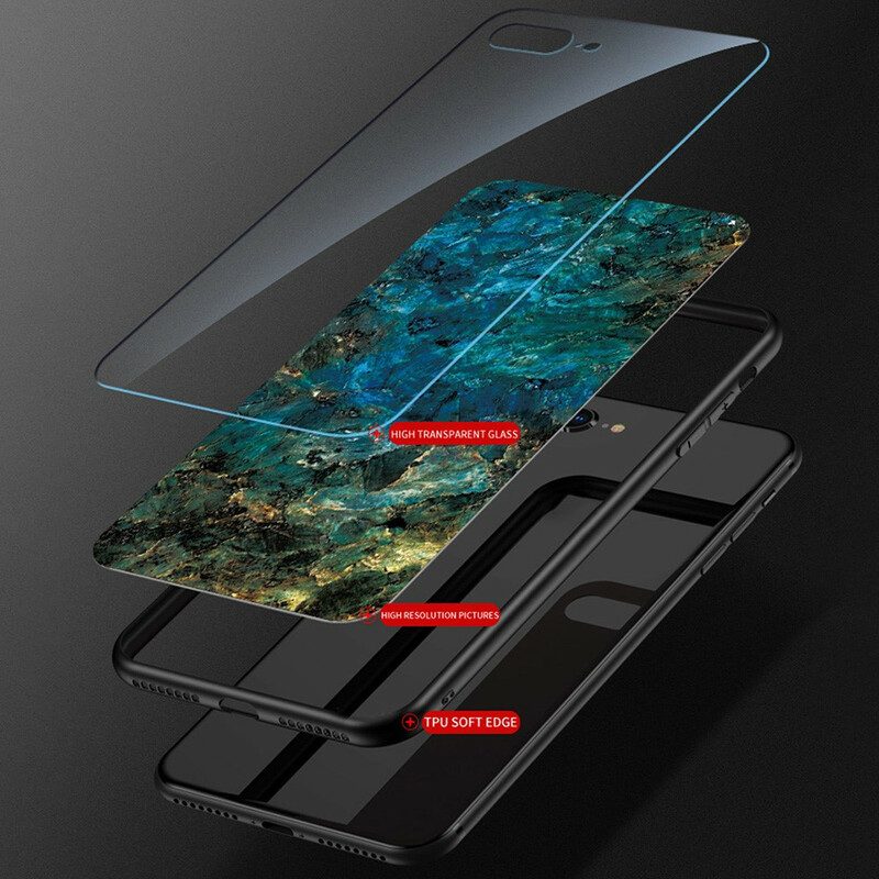 Cover Xiaomi Mi 11 Ultra Vetro Temperato Marmo Colorato