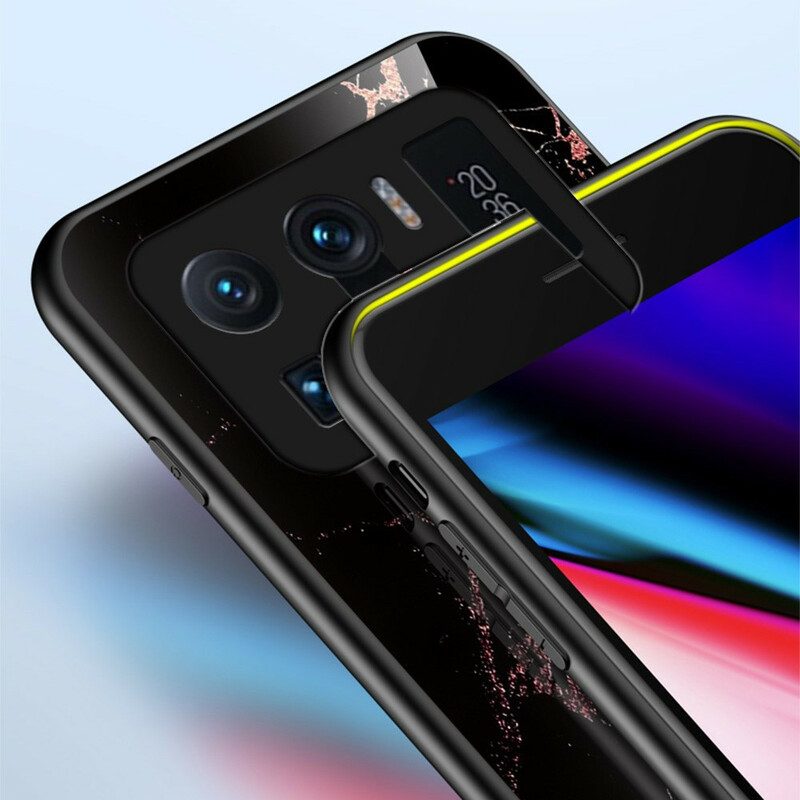 Cover Xiaomi Mi 11 Ultra Vetro Temperato Marmo Colorato