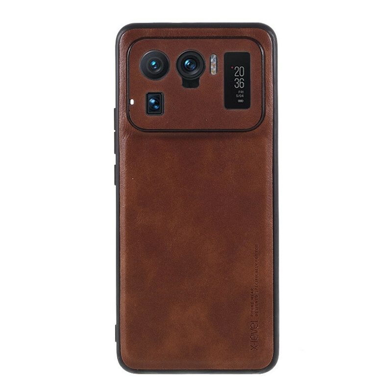 Cover Xiaomi Mi 11 Ultra X-level Effetto Pelle Vintage
