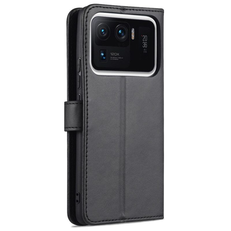Custodia in pelle Xiaomi Mi 11 Ultra Azns Effetto Pelle