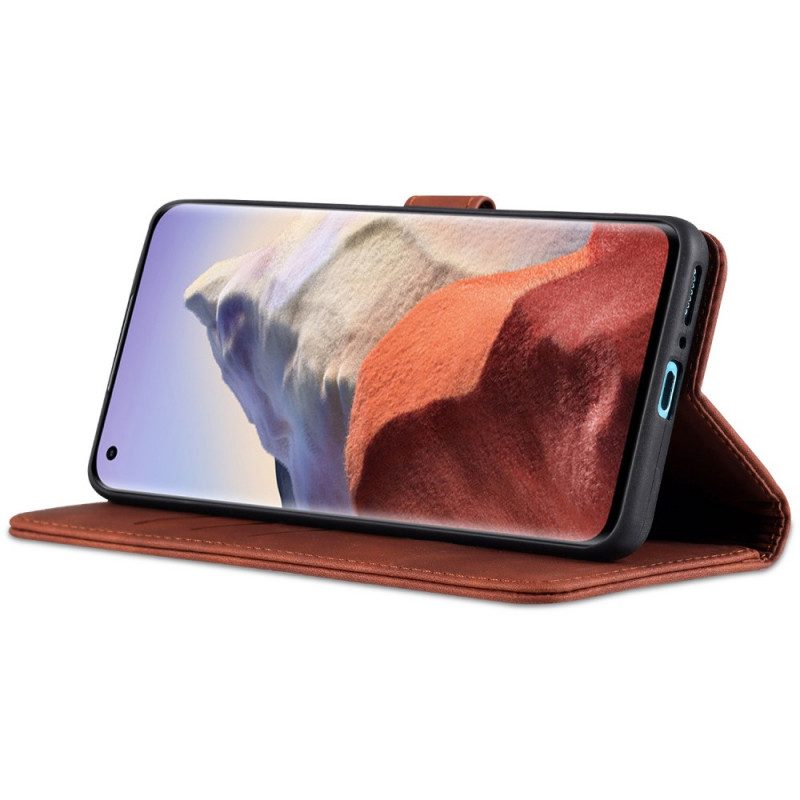 Custodia in pelle Xiaomi Mi 11 Ultra Azns Effetto Pelle